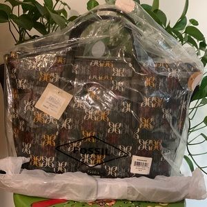 Fossil satchel/ crossbody